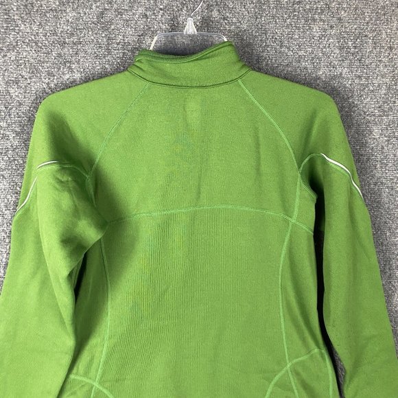 REI Fleece Jacket Women's Medium 1/2 Zip Polyester Blend Green Adults M - Picture 7 of 7